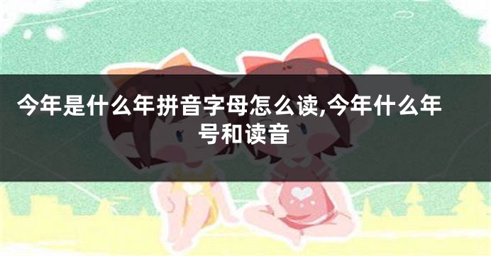 今年是什么年拼音字母怎么读,今年什么年号和读音