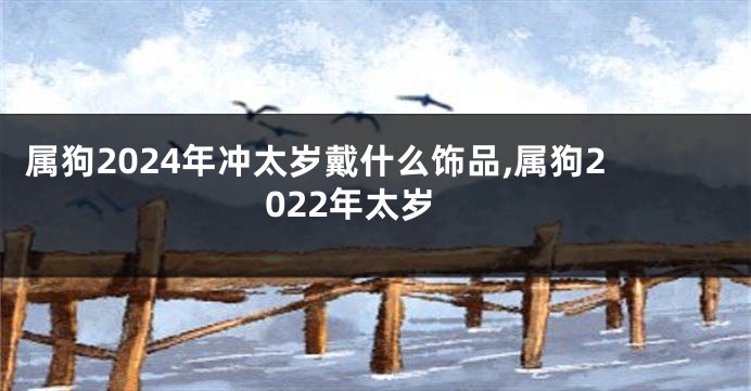 属狗2024年冲太岁戴什么饰品,属狗2022年太岁