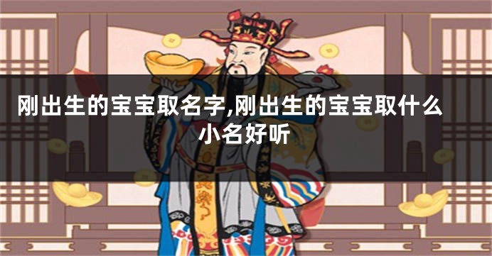 刚出生的宝宝取名字,刚出生的宝宝取什么小名好听