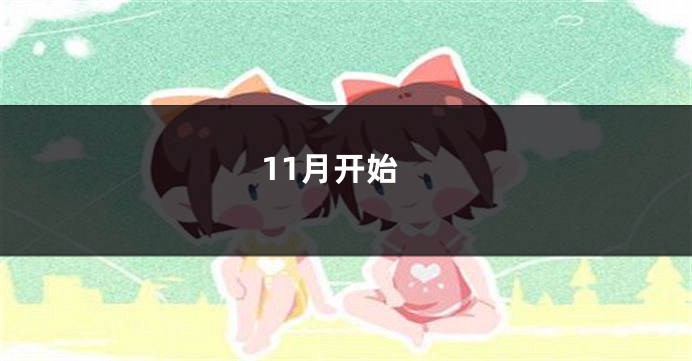 11月开始