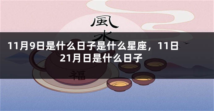 11月9日是什么日子是什么星座，11日21月日是什么日子