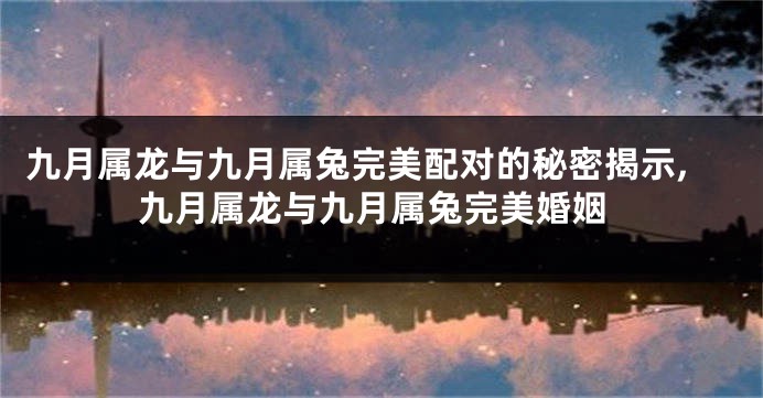 九月属龙与九月属兔完美配对的秘密揭示,九月属龙与九月属兔完美婚姻