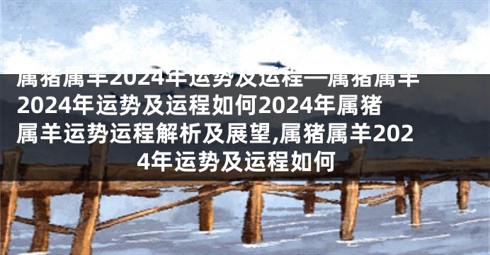 属猪属羊2024年运势及运程—属猪属羊2024年运势及运程如何2024年属猪属羊运势运程解析及展望,属猪属羊2024年运势及运程如何